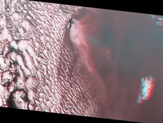 Deadly Fires Engulfing Madeira seen by NASA's MISR (Anaglyph)