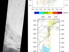 Spacecraft Imagery Shows Hurricane Sandy's Wind Flow