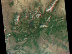 America's National Parks Viewed in 3D by NASA's MISR (Anaglyph 2)