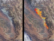 California Wildfires Captured by NASA Satellite - Figure 2