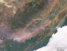 California Wildfires Captured by NASA Satellite - Figure 3