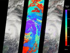 NASA's MISR Spots Hurricane Michael