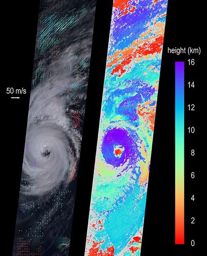 NASA's MISR Observes Hurricane Dorian off the South Carolina Coast