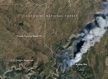 Read article: Using Satellites to Track the Tinder Fire