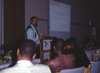 Harold is the co-creator of SAFARI 2000 and works closely with Dr. Bob Swap to encourage and facilitate participation of the various African scientific communities in SAFARI 2000. Note thematic zebra-striped vest.